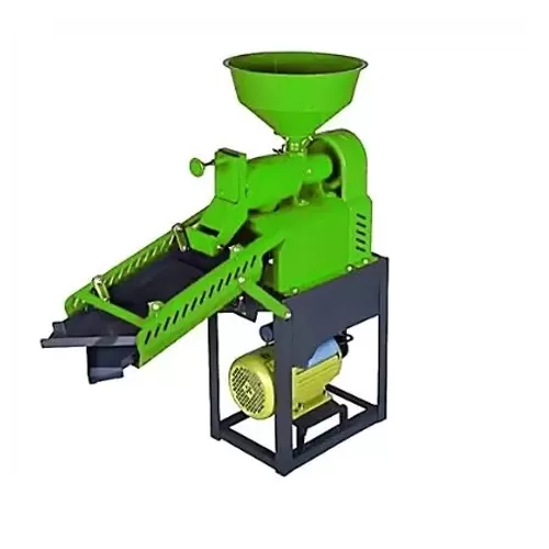 Single Vibrator Type Rice Mill Capacity 200Kg With 3HP Motor