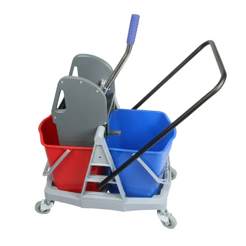 Double Mop Wringer Trolley 40L High Capacity Cleaning Solution