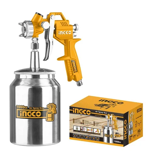 Ingco 1.5mm Professional Air Spray Gun 1000ml, ASG3101