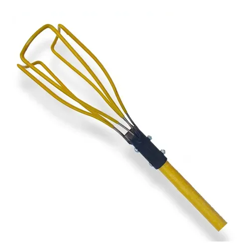 stainless  Steel Telescopic Papaya Picker coating fruits (Without Pole)
