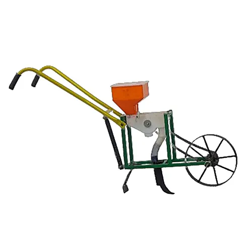 Heavy duty Manual  Seed Drill Machine12 inch Blade Farm Planting Drill