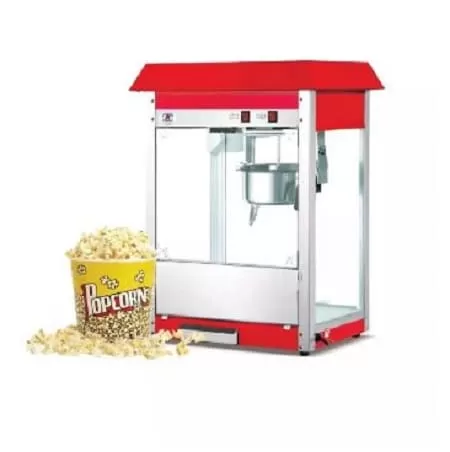 Heavy Duty Electric Popcorn Machine, 1000W, 400grams per batch