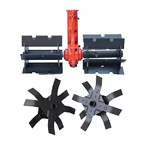Best Combo Tiller Weeder Blades with 28mm Gear Set Attachments for Brush Cutter