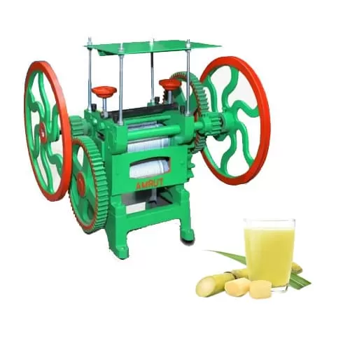 Indian Commercial Sugarcane Machine with Stand CI Roller