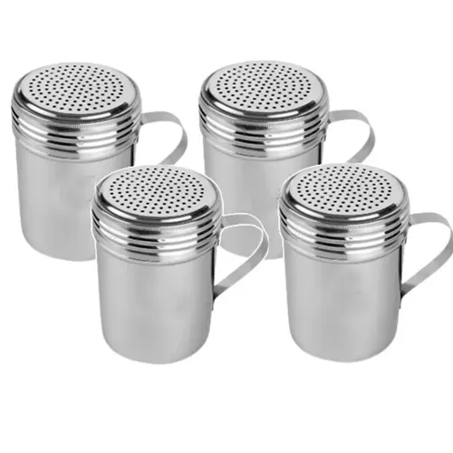 Airdue Powder Shaker with Stainless Steel Handle