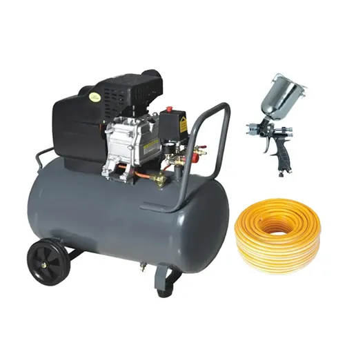 Heavy Duty Air Compressor 50 Liter with 3HP Motor with Paint Gun and Pipe