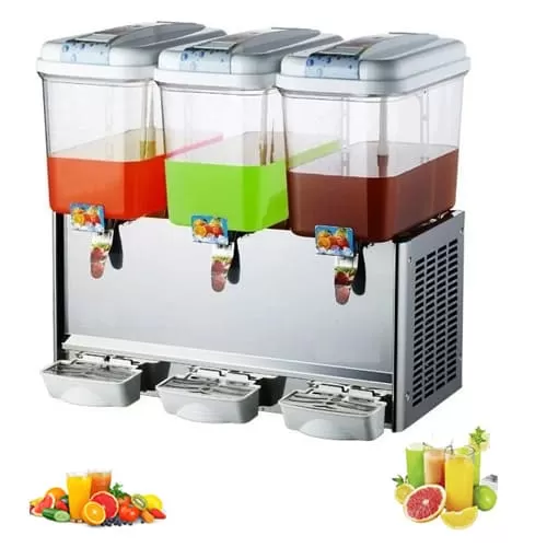 Tripple Jar Juice Dispenser 18L+18L+18L with cooling effect