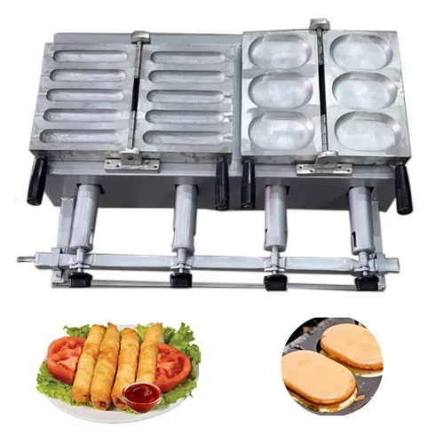 2 in 1 Sausage Roll & Burger Maker Machine for Commercial Use