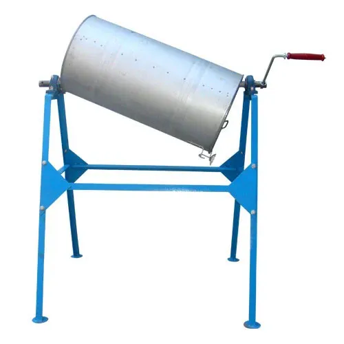 Manual Seed Dressing Drum Machine