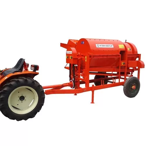 Heavy Duty Paddy Thresher  Axial Flow Tractor Model  800 kg/hr
