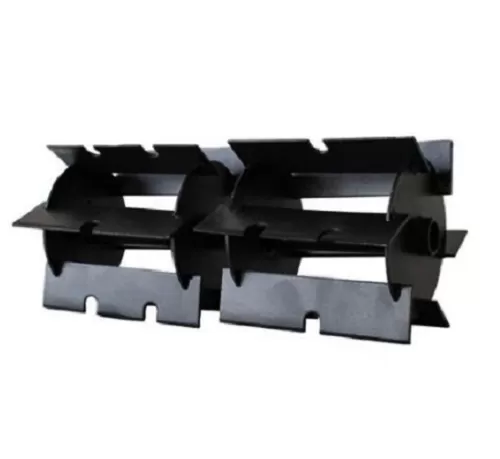 Flat weeder Tiller blade attachment for brush cutter