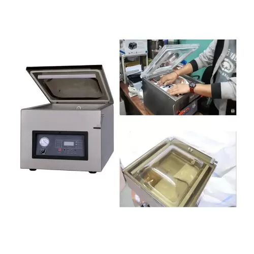Table-type vacuum packaging machine 1 Kw 260 X 10mm
