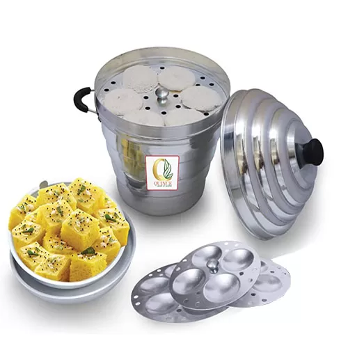 All in one 12 Idly Maker Aluminum Idly / Momo / Dhokla