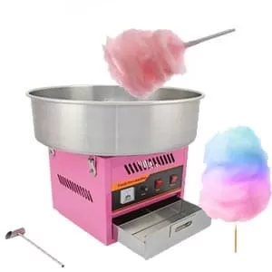 Commercial Cotton Candy Machine with 0.75HP Motor