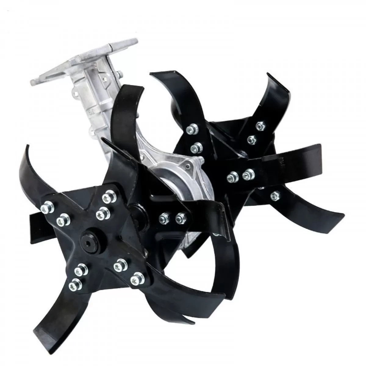 Heavy Duty Round Tiller Attachment for Agriculture, 28mm for Brush Cutter