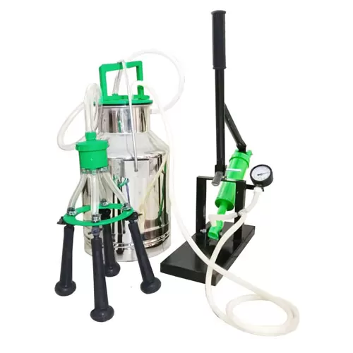 Manual Cow Milking Machine Hand Operated 15 Ltr