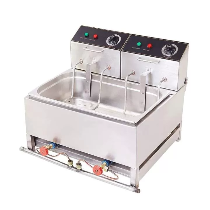Electric and Gas Deep Fryer 23 Liters for Commercial Use