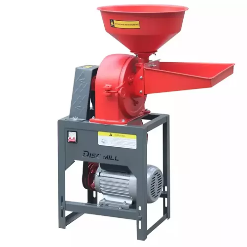 Disc Mill Pulverizer Machine Masala Grinder with 3HP Moter 