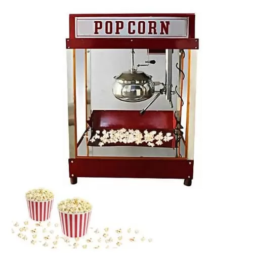 Commercial Indian Electric Popcorn Machine, 1200W, 300grams per batch