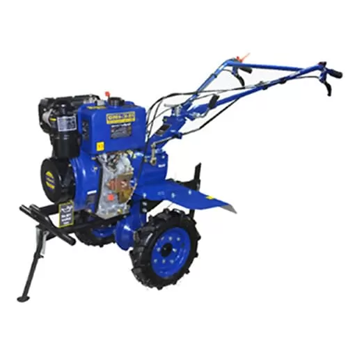 KisanKraft 9HP Diesel Power Tiller, Recoil Start, FB-IC-409D