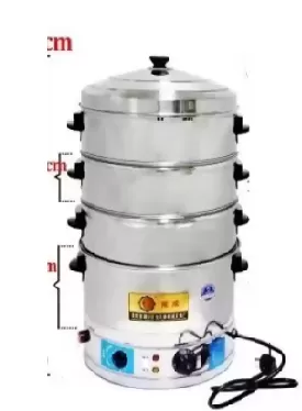 Heavy Duty 4 Steps Electric Momo Food Streamer 3500W