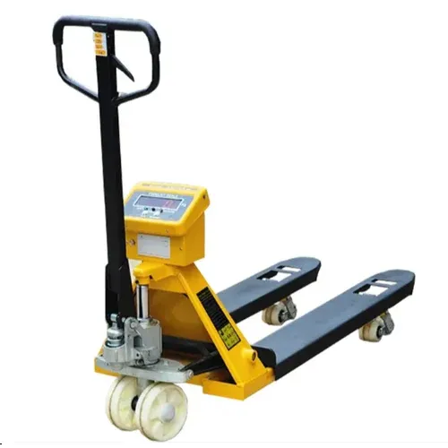 Hand Pallet Truck with Weighing Scale, 550 x 1150 mm