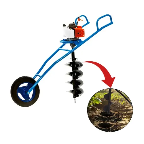 Trolley-earth-auger-machine-63cc-with-6inch-and-8inch-Auger-Bit-qMZCx