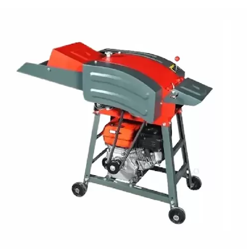 Chaff Cutting Machine Gear Type Grass Cutter with 6.5HP Petrol Engine