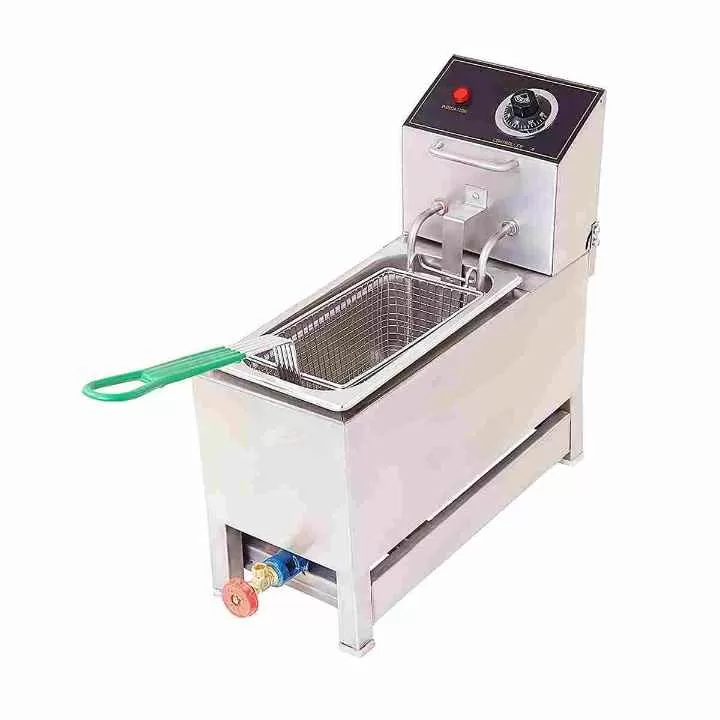 Electric and Gas Deep Fryer 5 Liters for Commercial Use