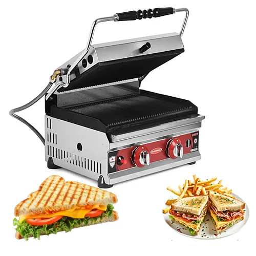 High-Quality  Gas Operated Sandwich Griller 11x13 Inch