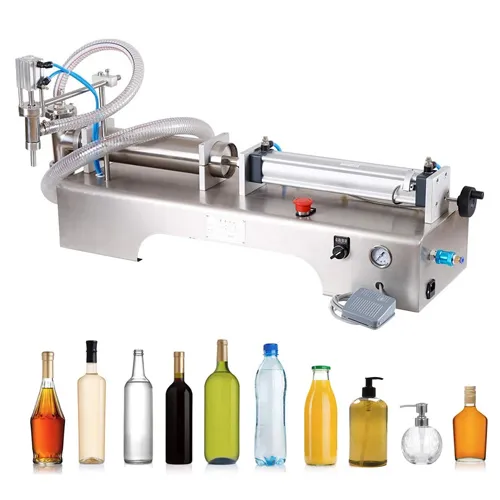 Semi Automatic Liquid Filling Machine 10-100ml Single Head