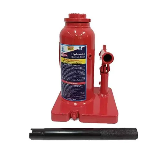 Titan 15 Ton Red Hydraulic Bottle Jack