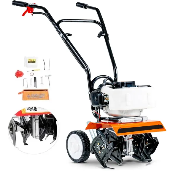 Heavy Duty 2HP 52CC 2Stroke Petrol Mini Power Tiller