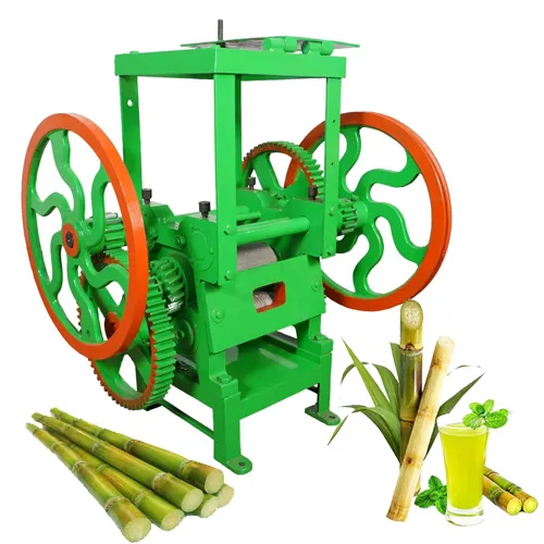 Manual 8 Gear Sugarcane Juice Machine with 3 Rollers