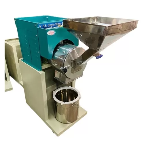 Commercial Double Stage Pulverizer 5HP Motor, 40kg per hr Grinding Capacity