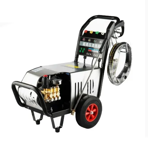 Trolley type high pressure washer 100 BAR for Car Washer 4HP