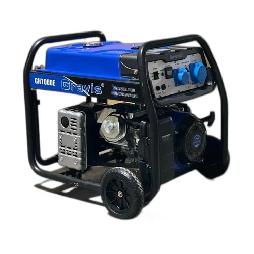Gravis 7.5 KVA Portable Electric Start Petrol Generator GH7000E