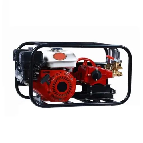 MECSTROKE Heavy Duty Triple Piston HTP 30 Pump Set with 6.5 HP Petrol Engine