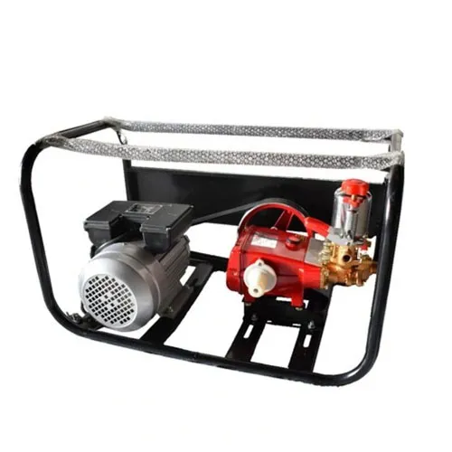 Triple Piston Pump Set HTP 22 With 2 HP Electric Motor