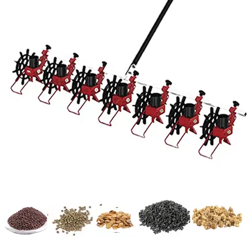 7 Row Manual  Row Seeder machine Capacity40gm