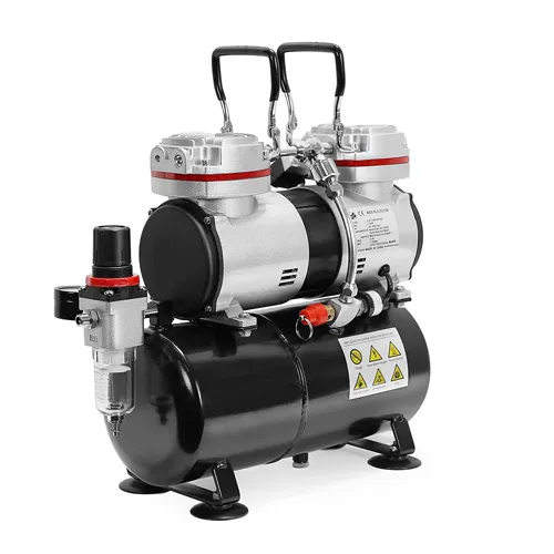 Akari Doul Piston 6 Bar Mini Air Compressor with 3.5Litres Tank
