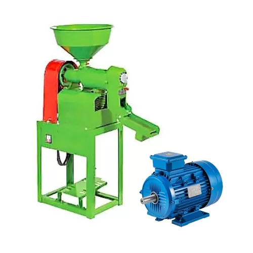 Butterfly Integrated Rice Mill Machine With 3HP Motor Capacity 200Kg/hr