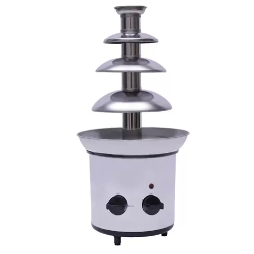 Heavy Duty 4 Steps Electric Chocolate Fountain 265W