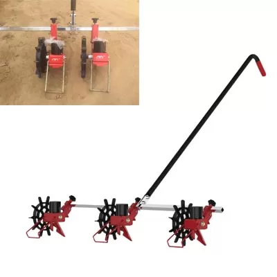 Manual 3 row Seed planter Machine 200 gm capacity