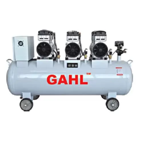 GAHL Oil Free Air Compressor, Power 4.4HP / 120 Liter With electromagnetic valve