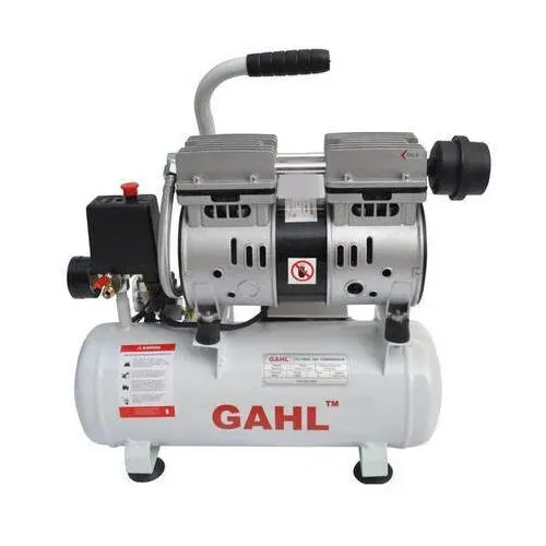 White Oil Free Air Compressor  Power 0.75HP / 25 Liter