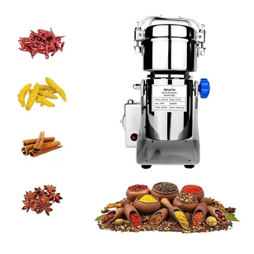 Dry Masala grinder Stone Crusher SS 300 Grams capacity