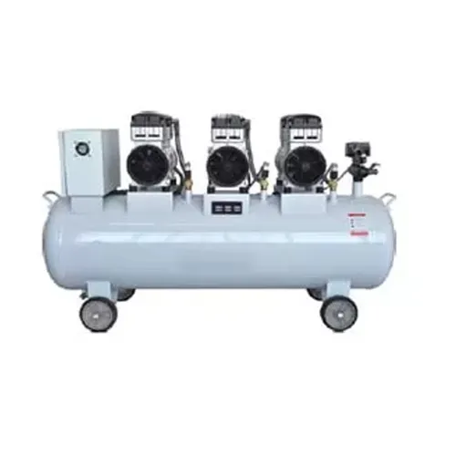 GAHL  Oil Free Air Compressor, Power 4HP / 120 Liter With electromagnetic Valve 