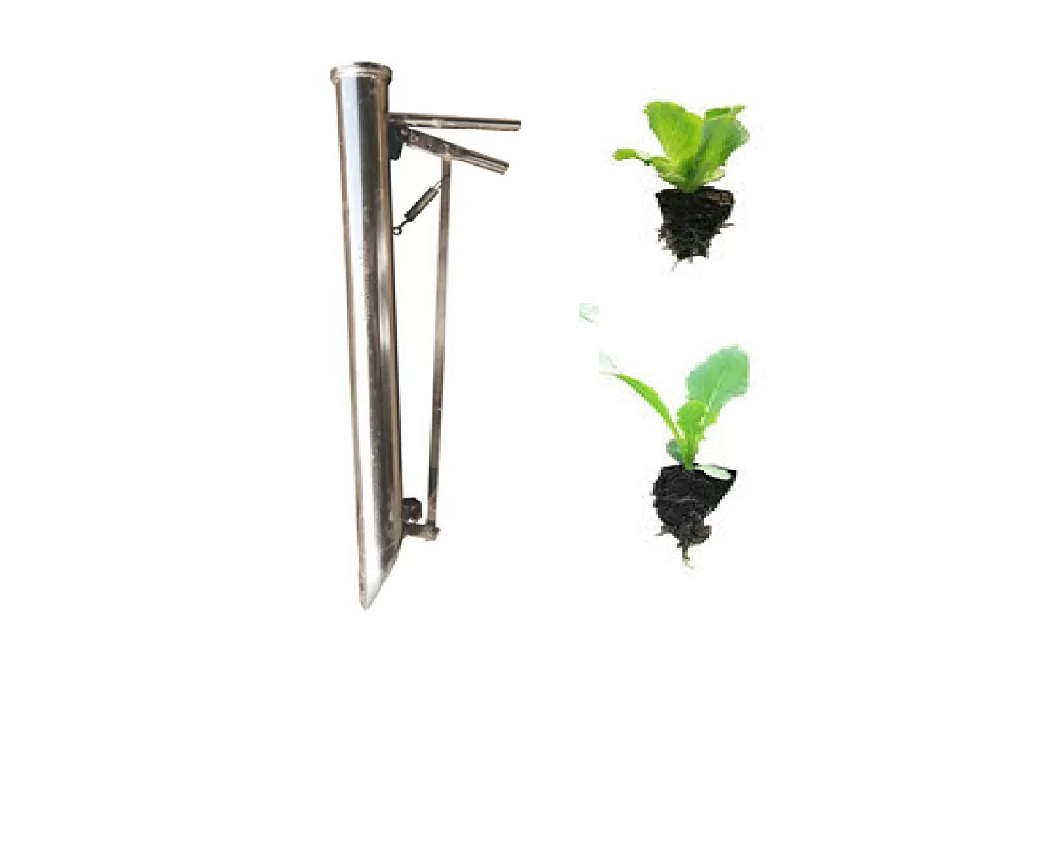 Kishan Manual Hand Operated Seedling Transplanter Machine for Vegetable, Flower, Buds, Fruits, Peanuts