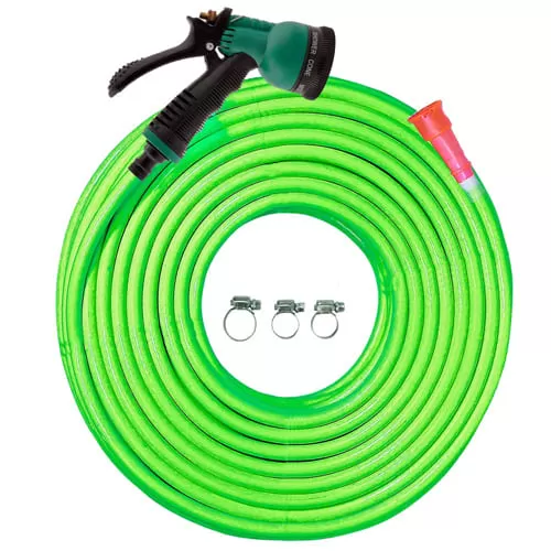 Cinagro Garden Hose Pipe with 8 Mode Spray Gun 30 Meter